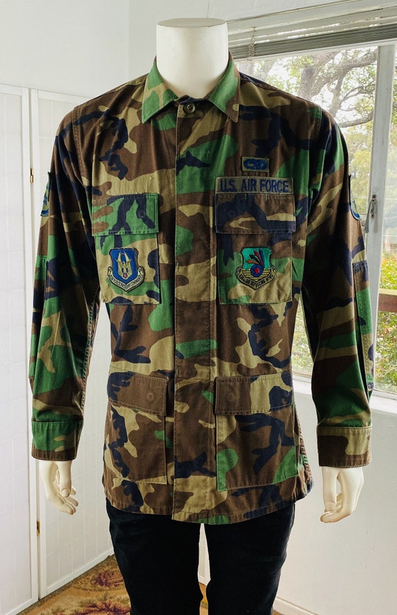 vintage camo army green - Gem