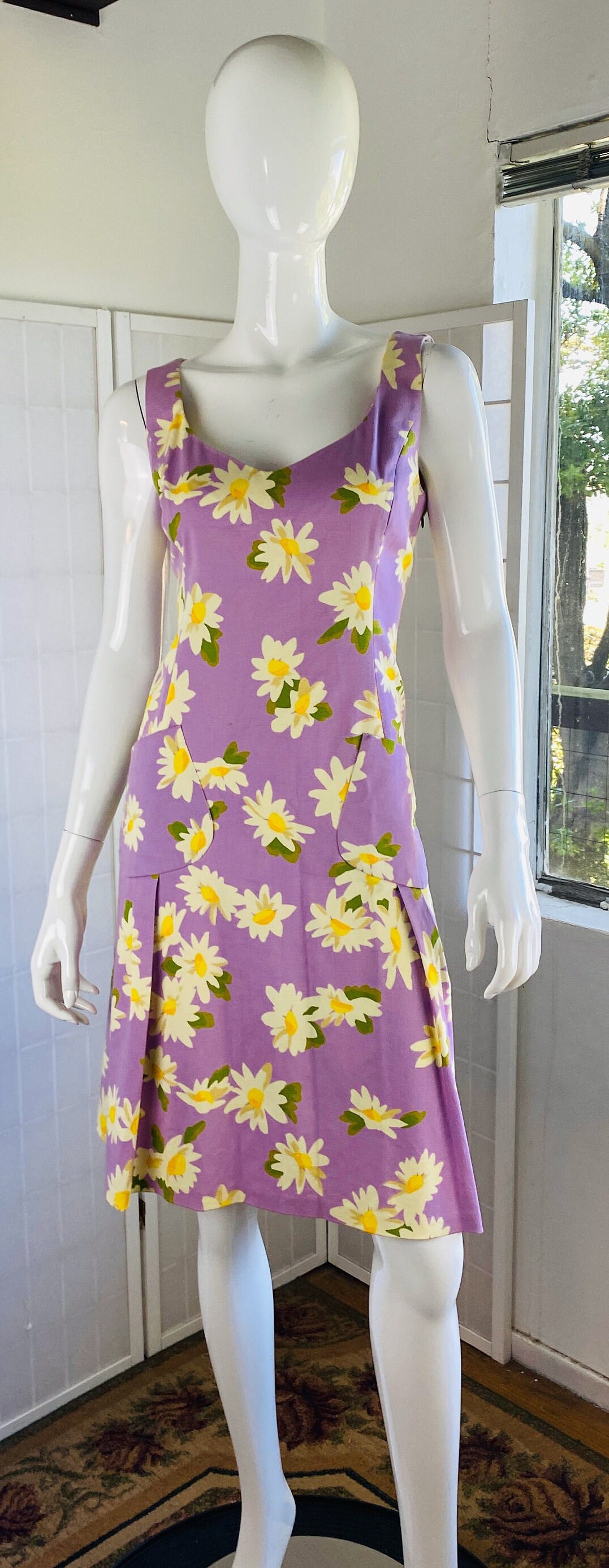 Moschino floral dress cheap