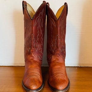 DAN POST MARLBORO Leather Western Boots Men\'s 10.5EW Dan Post | Shoes | Dan Post X Marlboro Vintage Western  main image 4