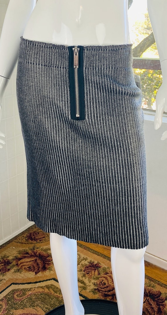 NWT, PUBLIC SCHOOL Striped Knee-Length Skirt, L.