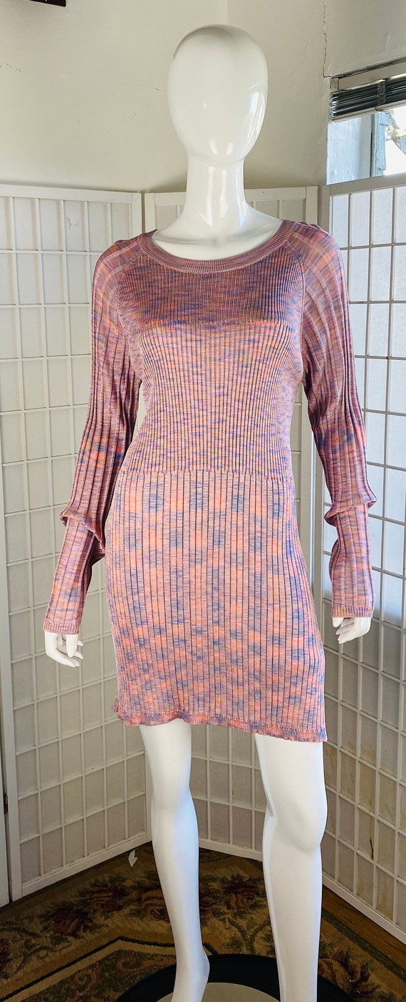 NWT, St. John, Italy, Womens Knit Mini Dress / Tu… - image 1
