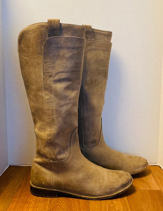 FRYE, Womens Tall Leather Boots Womens, 9.5 B - image 2