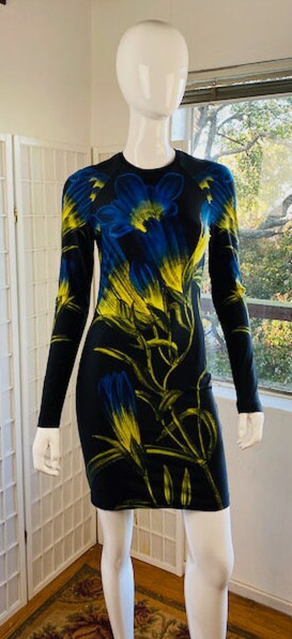 Christopher Kane Print Jersey Dress.