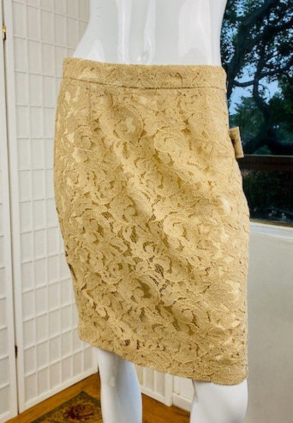 Moschino Cheap & Chic Womens Orange Skirt Size 10 Short High Waist Straight  Cut | eBay