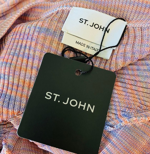 NWT, St. John, Italy, Womens Knit Mini Dress / Tu… - image 3
