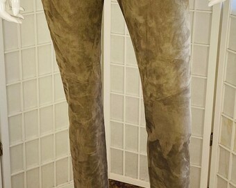 ESCADA, Italy, Suede Lined Pants, 40.