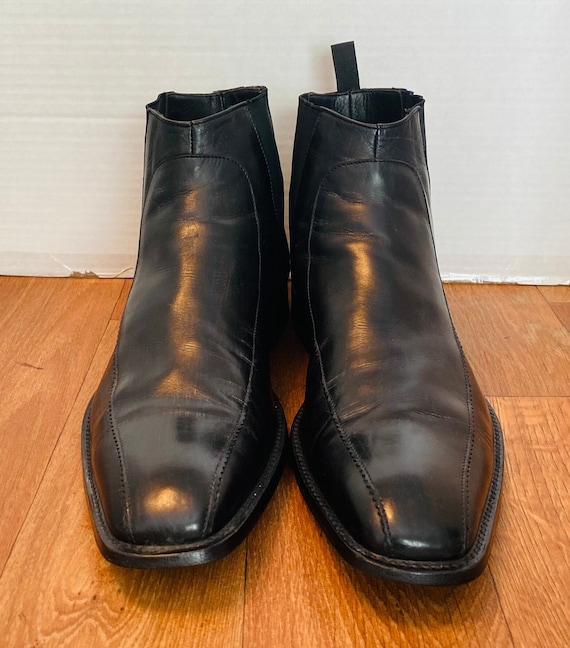 Too Boot NY., Mens Black Chelsea Boots, 9. - Etsy display picture 3