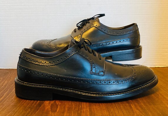 To Boot New York Mens Black Wingtip Brogue Dress … - image 7