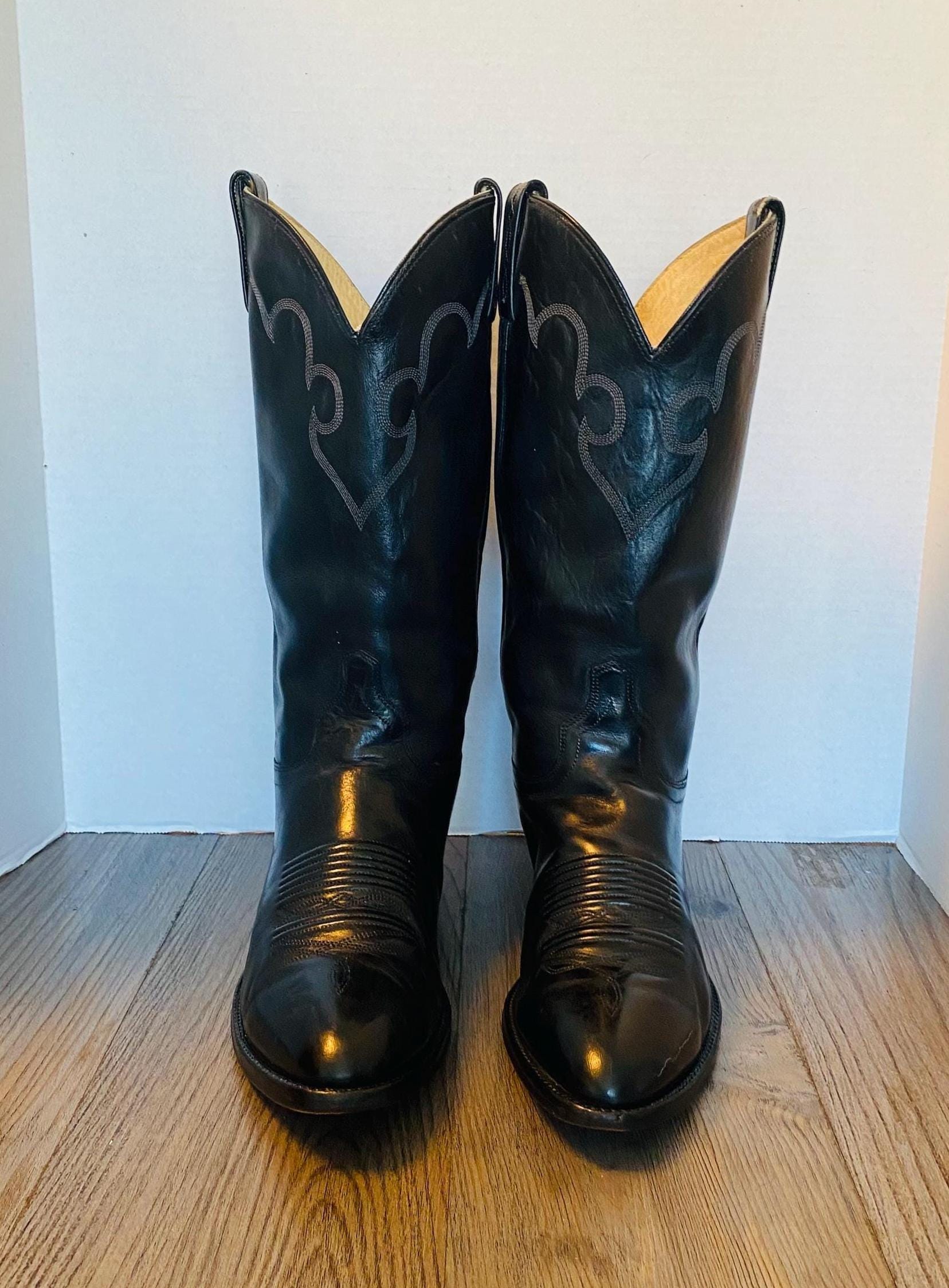 Vintage J. Chisholm, USA Hand Made Mens Leather Classic  display picture 1