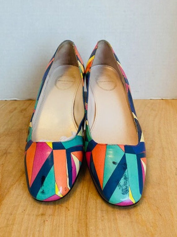 Emilio Pucci, Italy, Firenze Womens Patent Leather