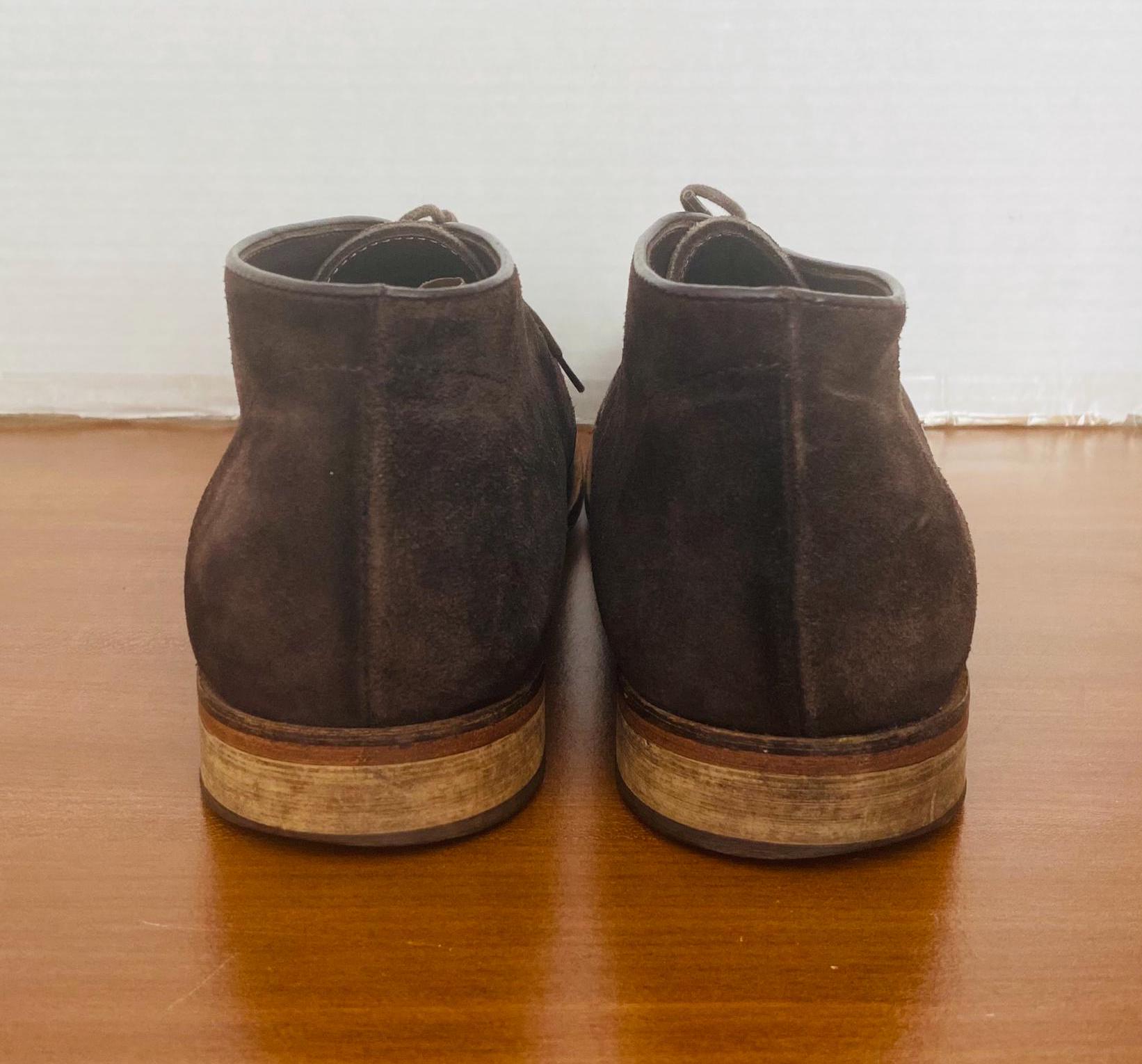 To Boot New York Adam Derrick Brown Suede Ankle Boots Men\'s 10.5, Made In Italy Angle_35_ea550b2e-bd0a-455d-  main image 4