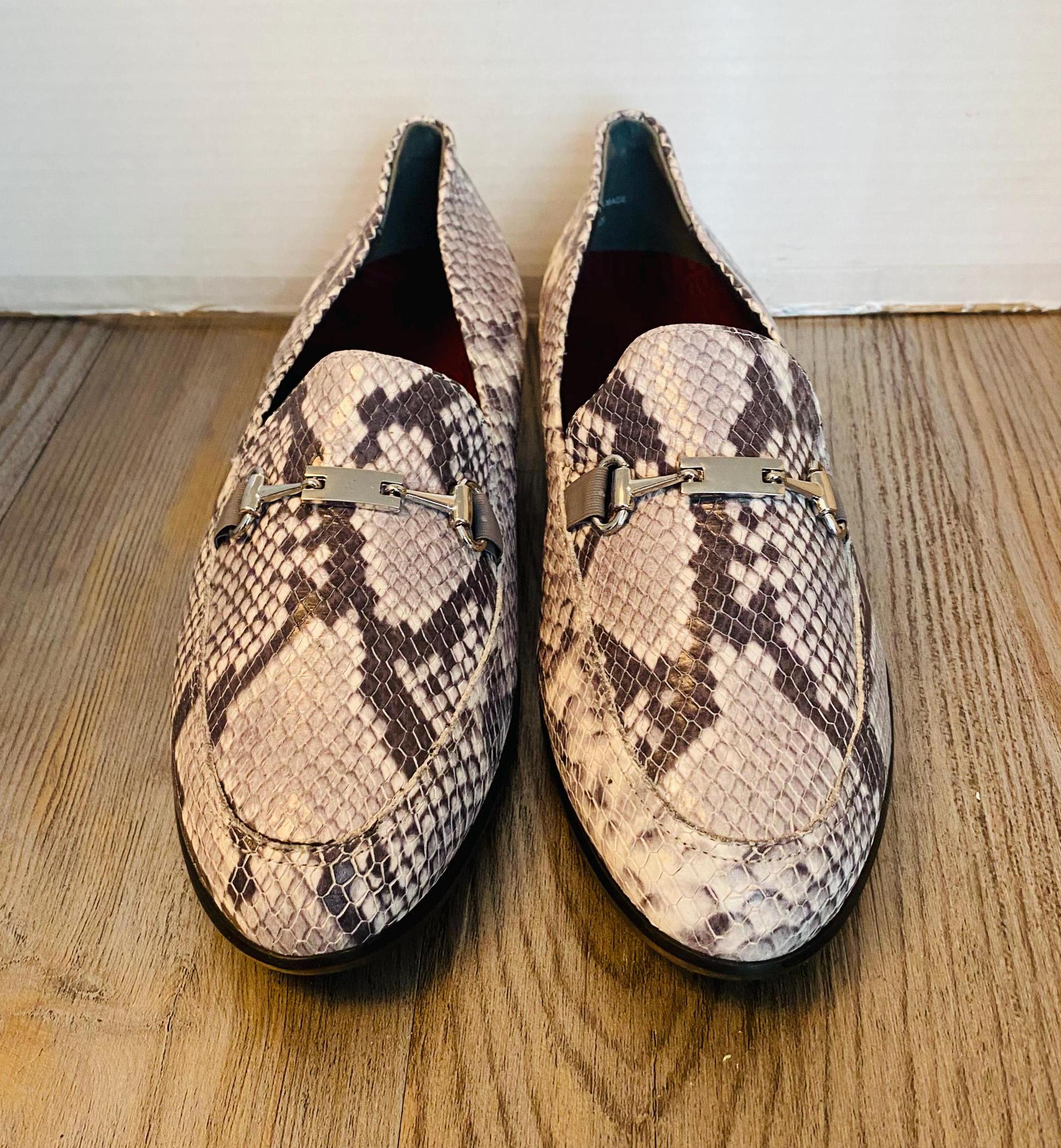 3DM Lifestyle green leather snake print ? loafers men’s size 8-8.5 Vegano Penny Loafers Tobacco | Vegano Calfskin | 3DM Lifestyle main image 3