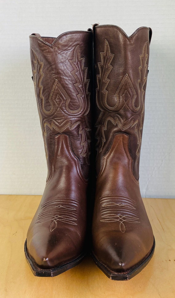 NWOB, Men's Zodiac Brown Western Styled Boots, 10.