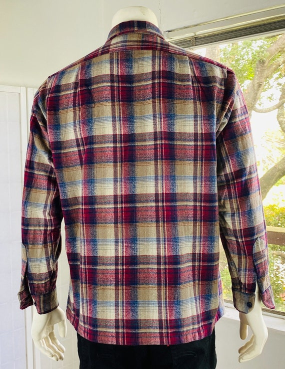 Chemise Homme Carreaux Manches Longues INSFITY - Rouge Rouge - Prêt-à-Porter