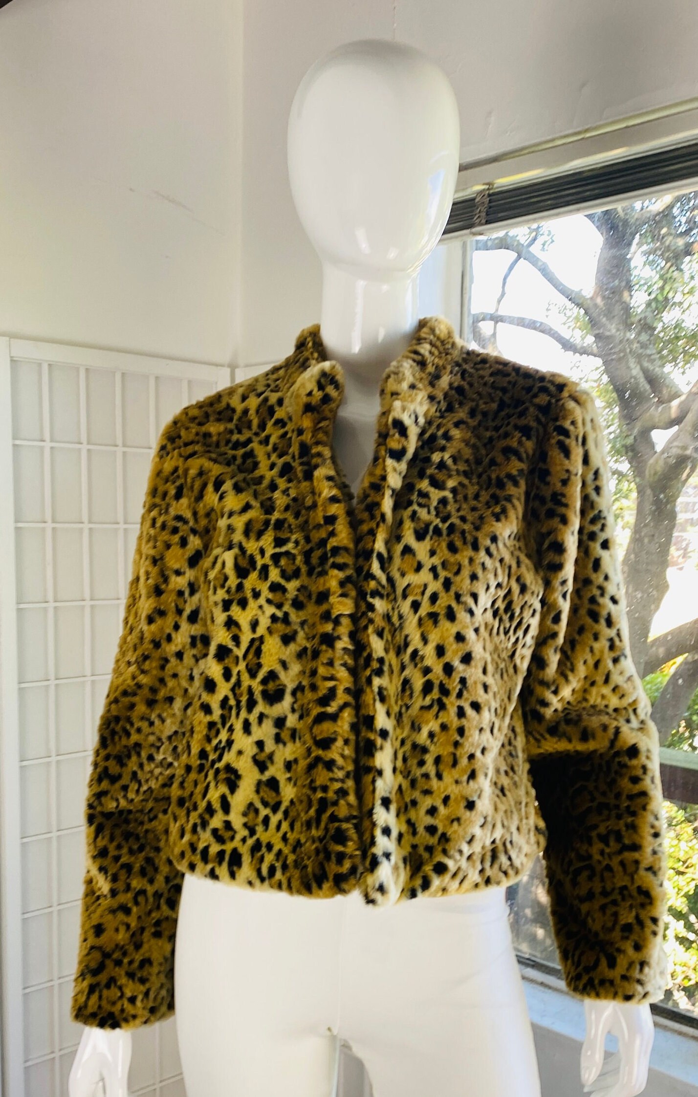 NWT, Nicole Miller Lined Print Jacket, L. - Etsy