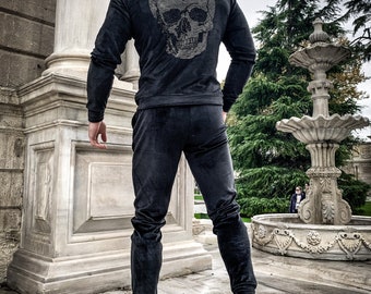 mens velour tracksuit canada