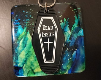 Dead Inside: Handcrafted Keychains for the Alternative Soul