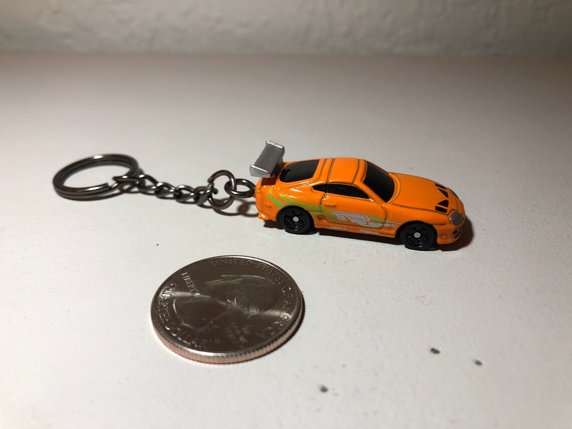 Fast and Furious Toyota Supra Keychain Etsy