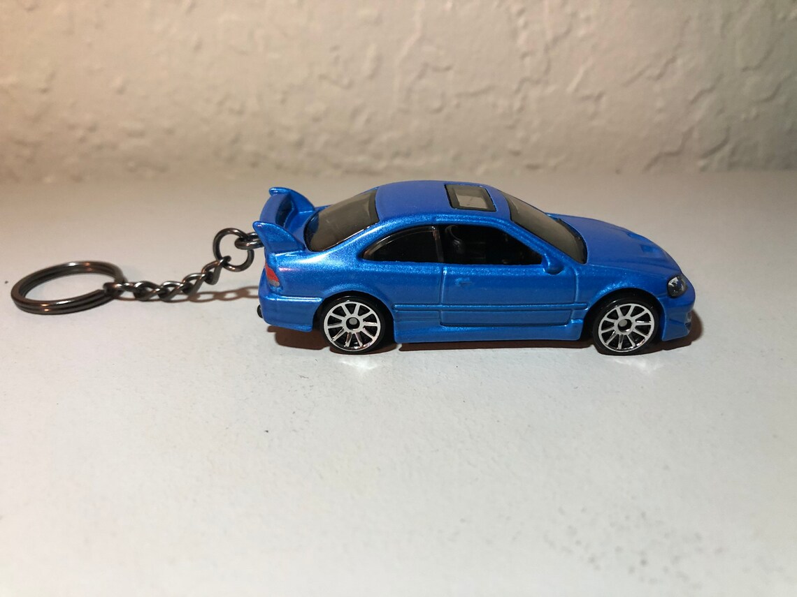 Honda Civic Toy Car Keychain Etsy