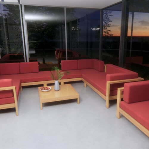 All in One Patio Set Outdoor Plan PDF / Diy Patio Furniture Etsy