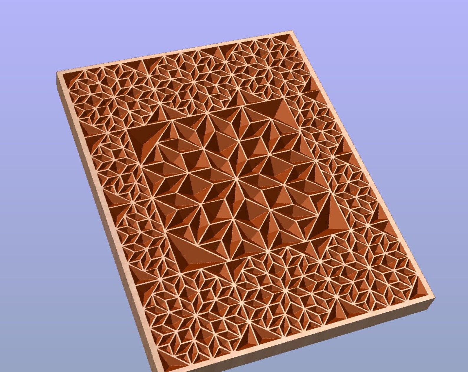 Chip carving design for cnc in dxf svg and aspire vectric | Etsy