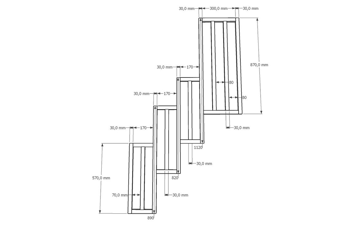 Modern Bunk Beds Plan How to Build / Full Plan PDF / Etsy