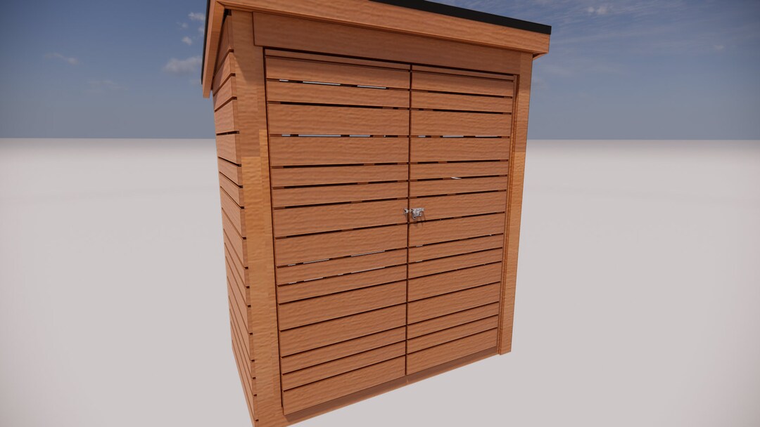Shed Plan PDF / Garden Shed Plans How to Build / Storage Shed Step by