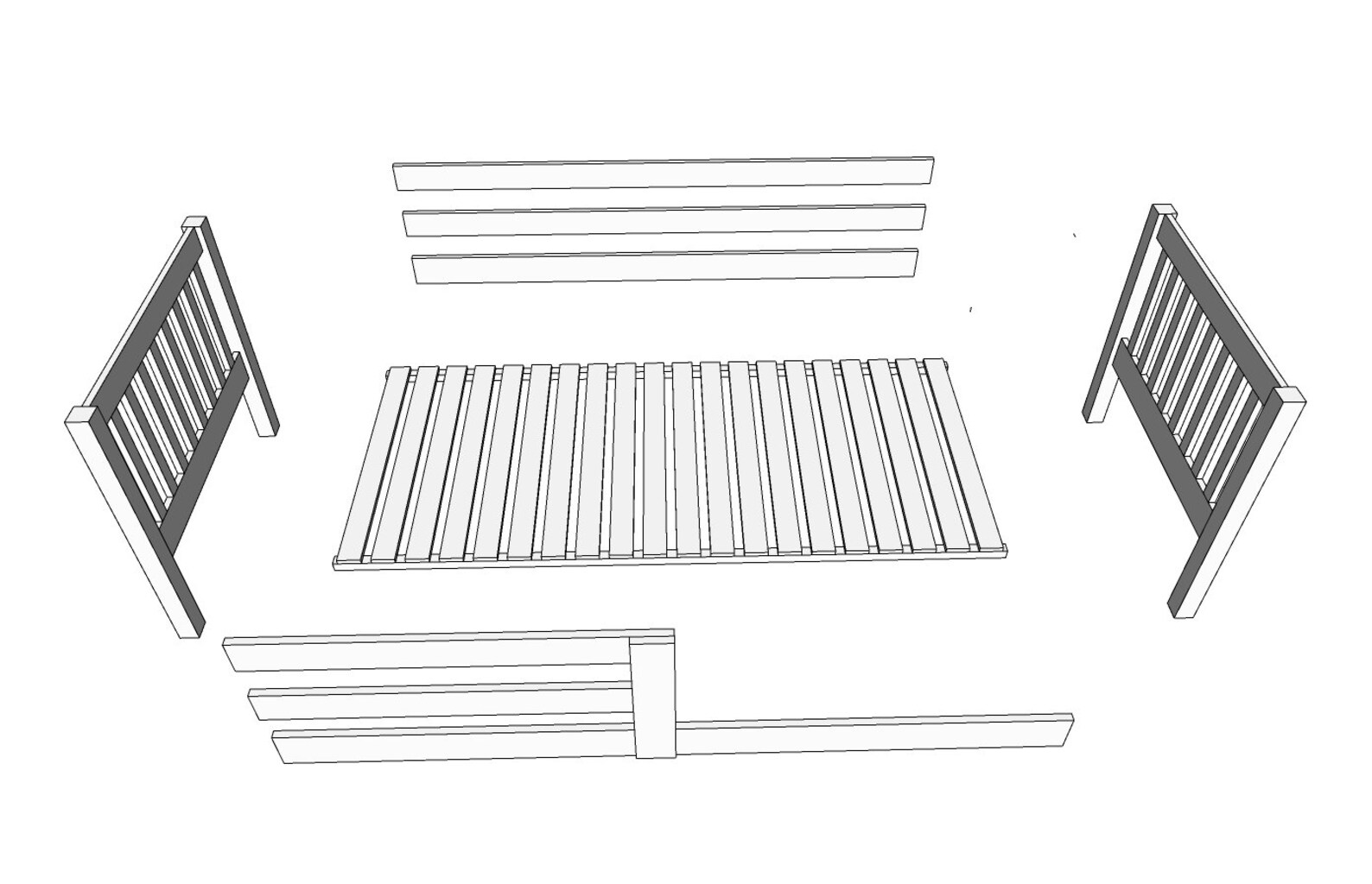 Modern Bunk Beds Plan How to Build / Full Plan PDF / Etsy