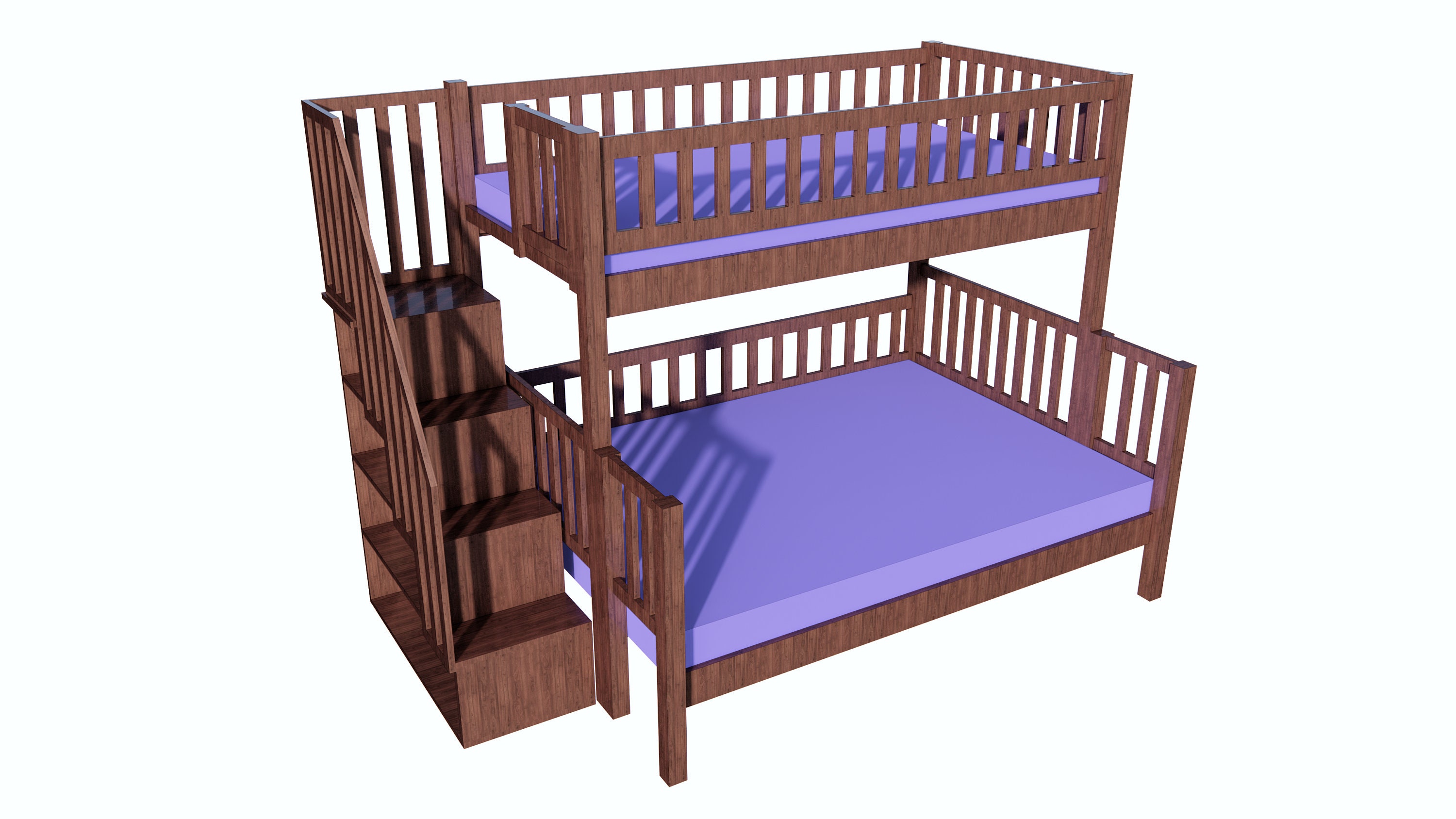 Bunk Beds Plan How to Build / Full Plan PDF / Twin Bed and Etsy