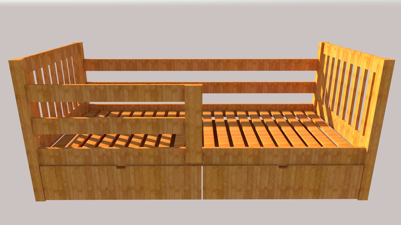Modern Bunk Beds Plan How to Build / Full Plan PDF / - Etsy