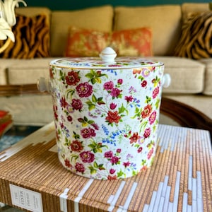Vintage Formalities Porcelain Biscuit Jar