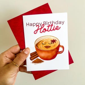 Carte d'anniversaire - joyeux anniversaire bombasse - anniversaire indien - carte d'anniversaire Desi - carte Desi Pun - carte pliée