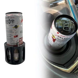 12 Oz Slim Can Car Cup Holder • Fits 12 Oz Red Bull, Celcius, Arizona  • Slim Can Drink Holder • Fits 12 Oz  Slim Cans • Cup Holder Inserts
