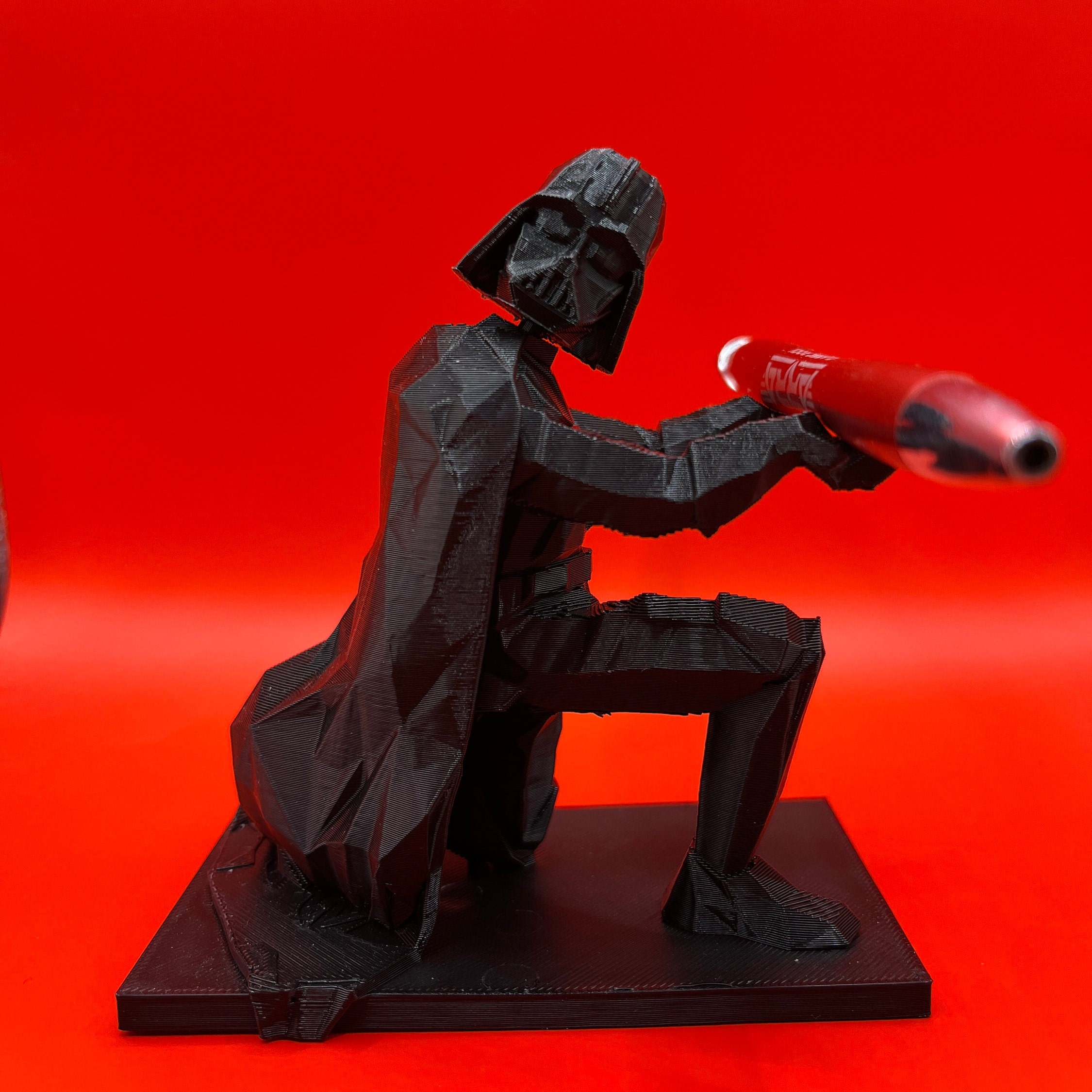 Darth Vader Pen Holder - Star Wars Desk Organizer, Black Collector Gift & Decor