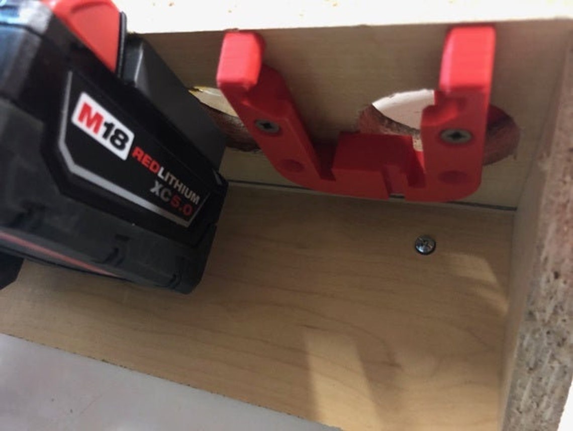 Milwaukee M18 battery holder Etsy