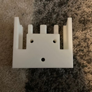 RIDGID BATTERY HOLDER • Workbench Organizer • 3D Printed • Gift for Him • Rid-Gid Tools • For 18V Batteries