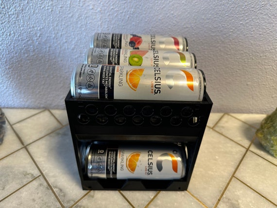 Dispensador de latas delgadas de 12 onzas Se adapta a Red Bull, Celcius,  Arizona, etc. de 12 onzas. Dispensador de 12 latas -  España