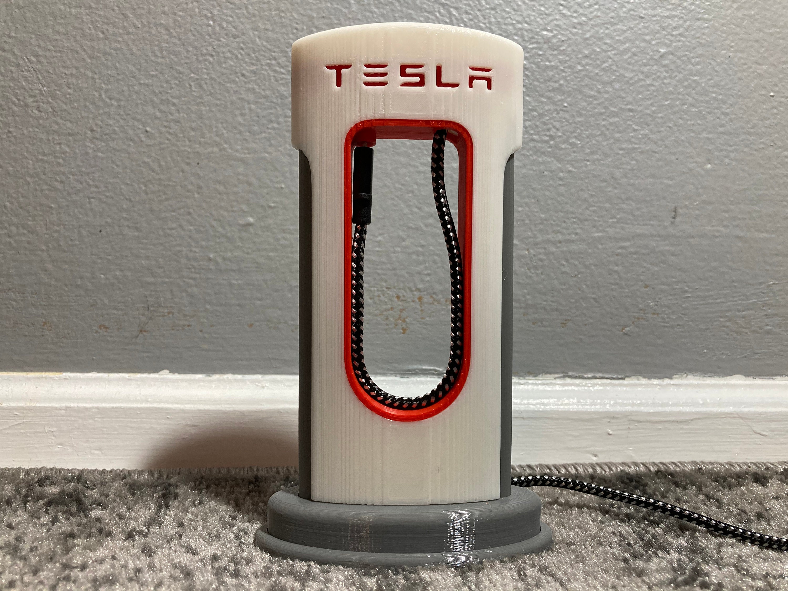 TESLA SUPERCHARGER Tesla Phone Charger Tesla Super Charger | Etsy