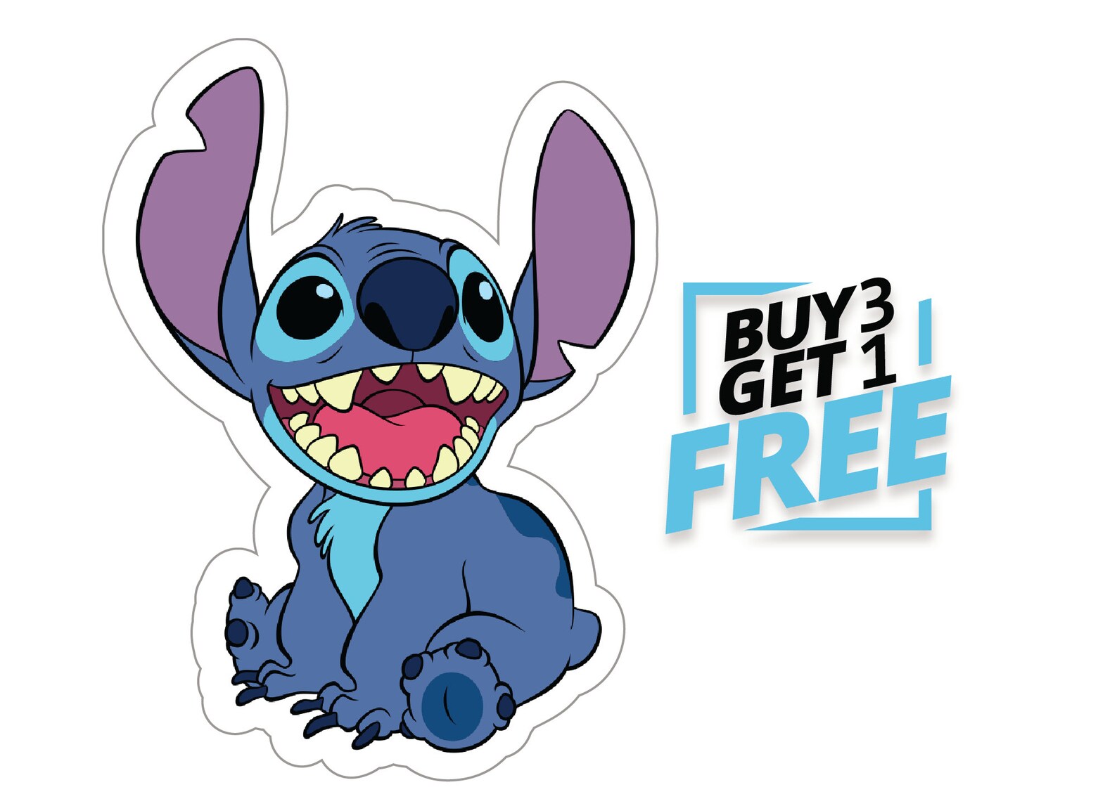 Lilo Stitch Sticker Vinyl Die Cut Sticker Etsy Lilo Stitch Sticker Vinyl Die Cut Sticker Etsy