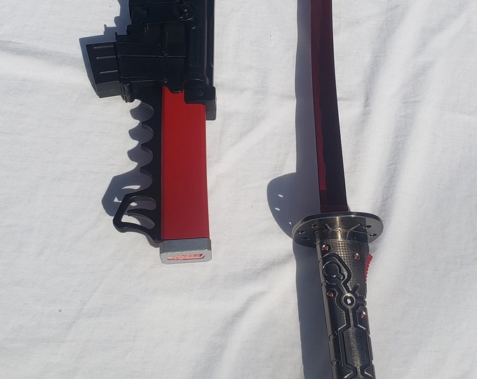 Jetstream Sam Sword Murasama Metal Gear Rising Etsy