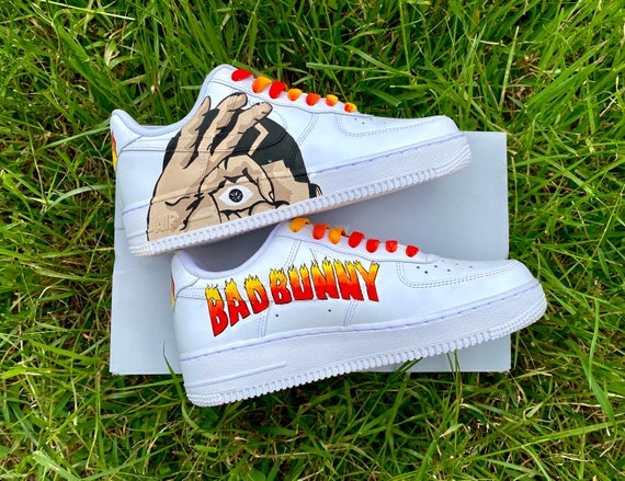 Bad Bunny Custom Air Force 1 | Etsy