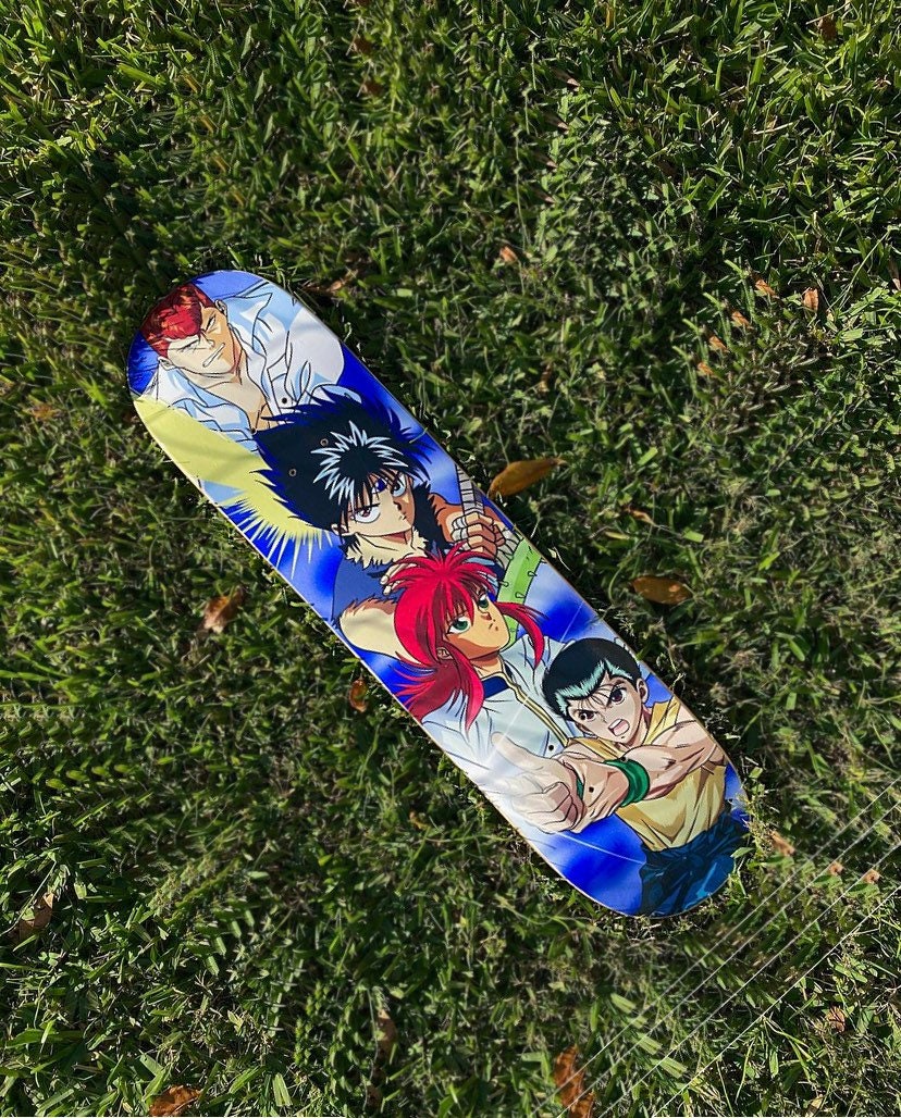 Anime Skateboard Deck Etsy