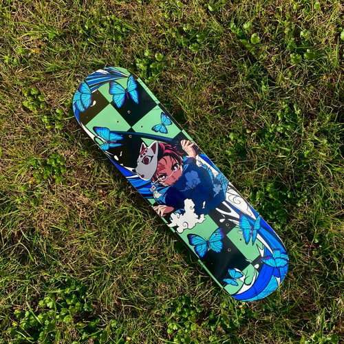 Anime Skateboard Deck Etsy