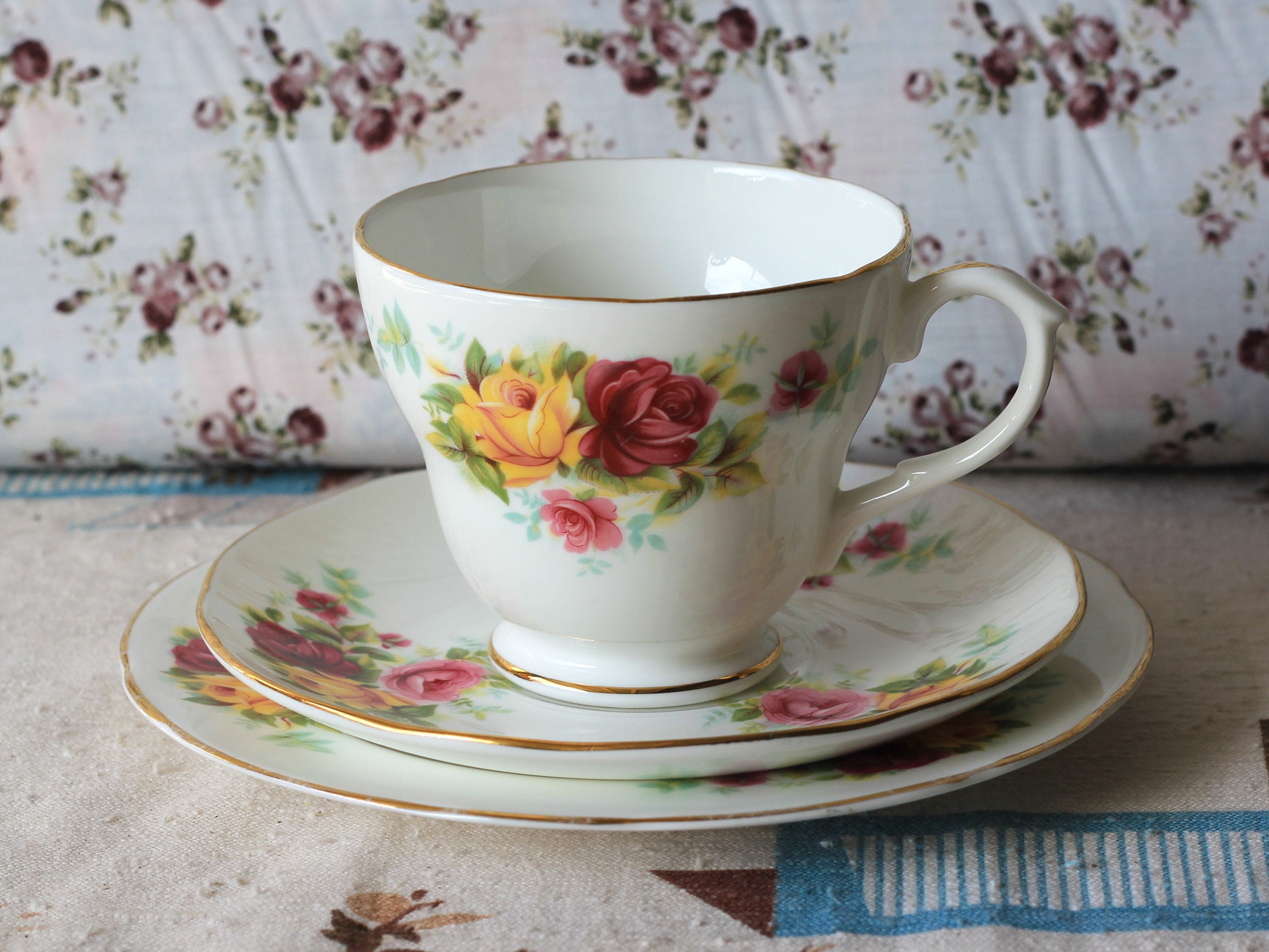 Duchess Tea Sets Woodside 350 / Tea Set / Vintage Fine China / Bone