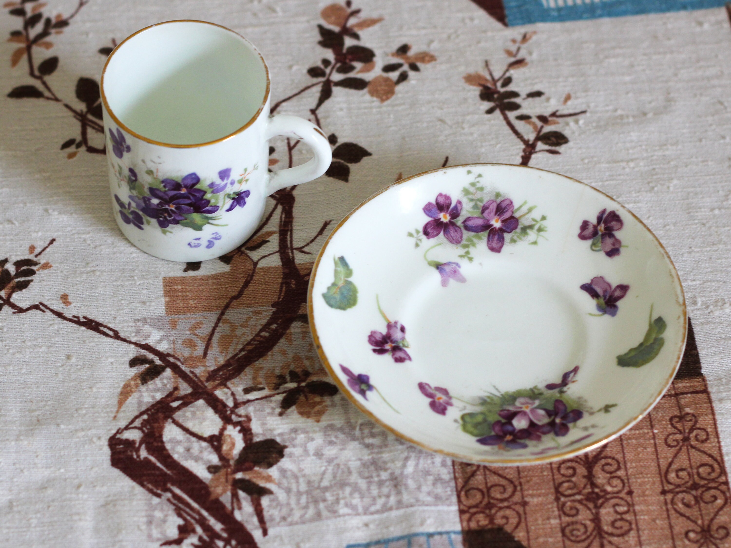 Hammersley & Co Tea Set Antique Tea Set Demitasse Set Hammersley China