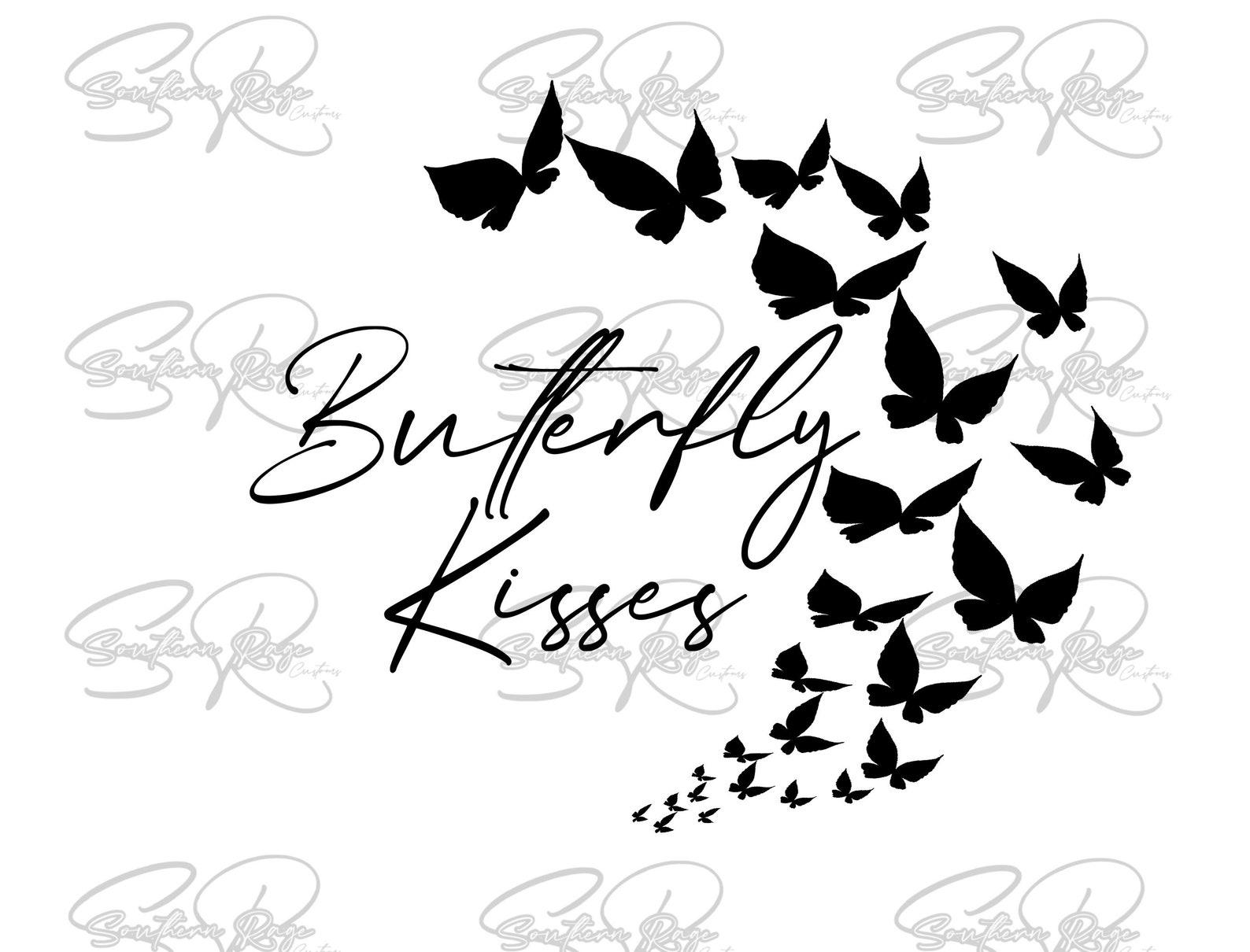 Butterfly Kisses Png Butterfly Png Kisses Png Etsy