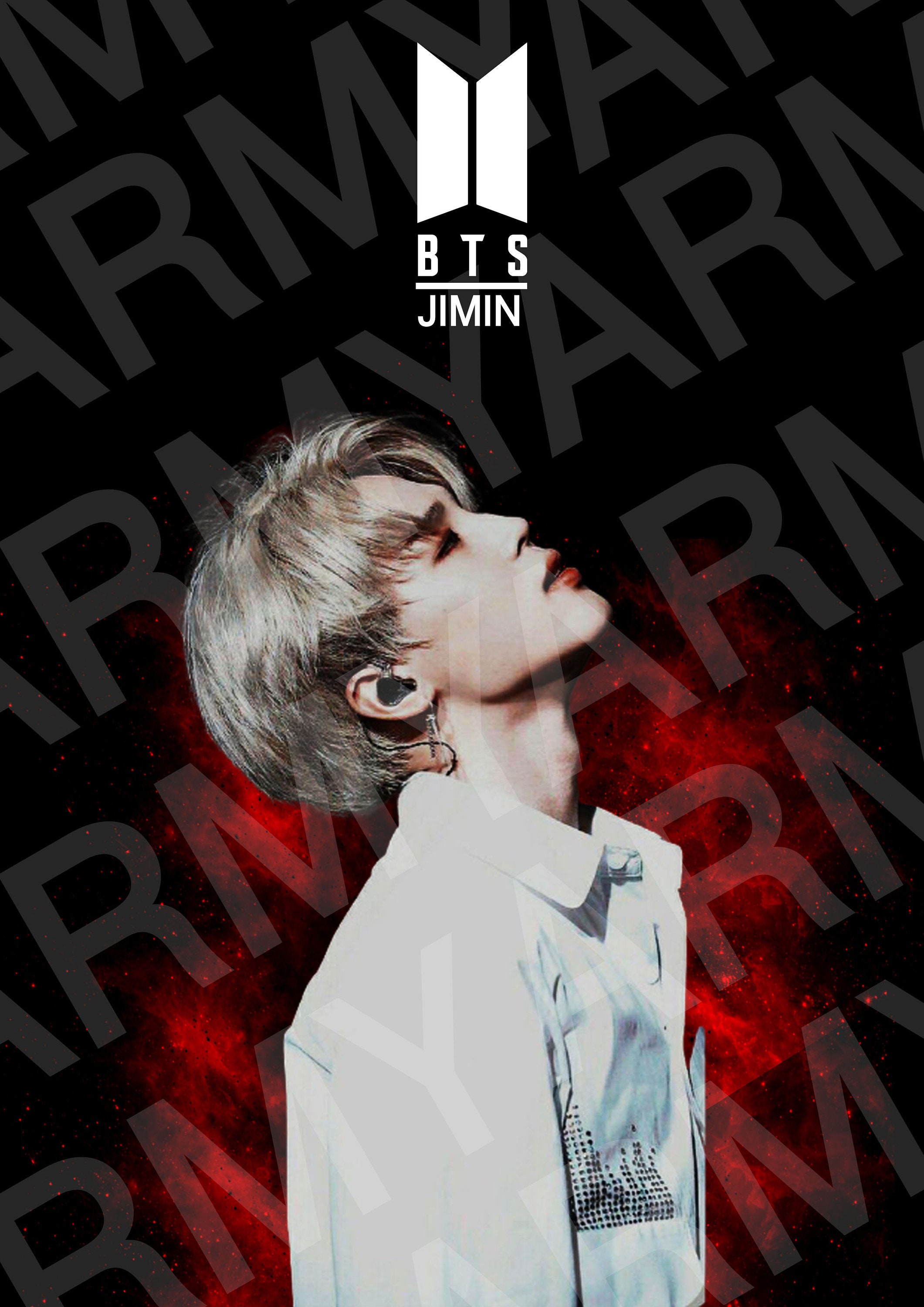 BTS JIMIN ジミン 直筆サイン入りポスター