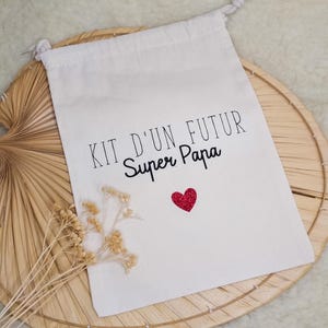 Pochon kit de survie pour la maternité pour papa - Kit de survie - Maternité - Grossesse - bébé - Naissance - Kit de survie - papa - Maman