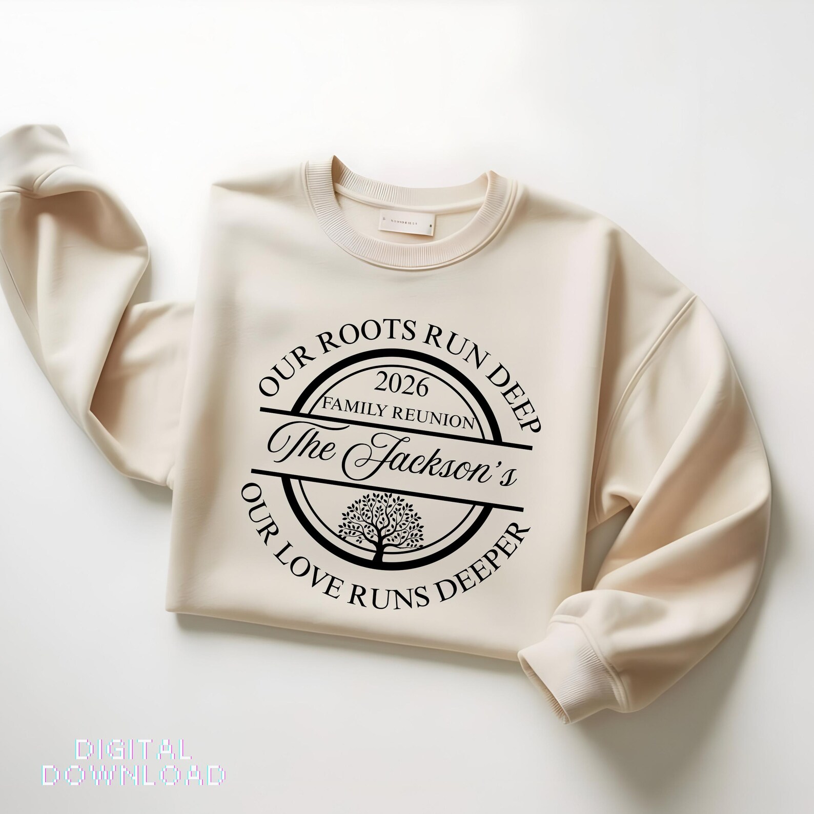 Family Reunion Our Roots Run Deep SVG PNG, Personalized Family Tree ...