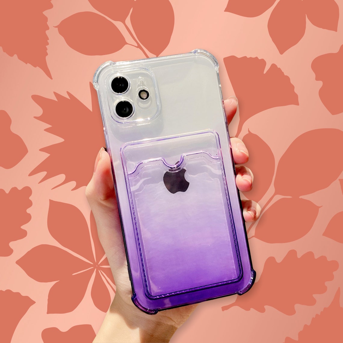 Card Holder Flexible Gel Phone Case for Iphone 13 Pro Max 13 Etsy UK